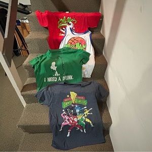 Lot of 4 Vintage Tshirts Large